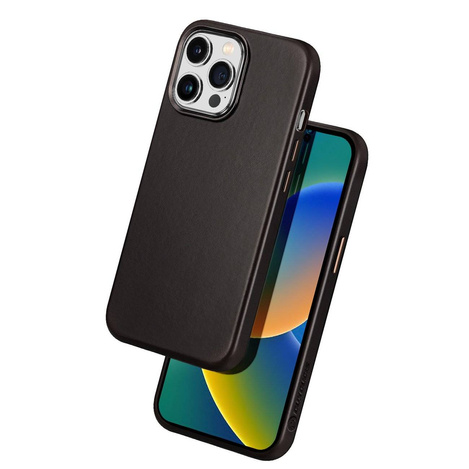 Dux Ducis Skin Pro booktype case schutzhülle aufklappbare hülle für iPhone 14 Pro Max dark brown
