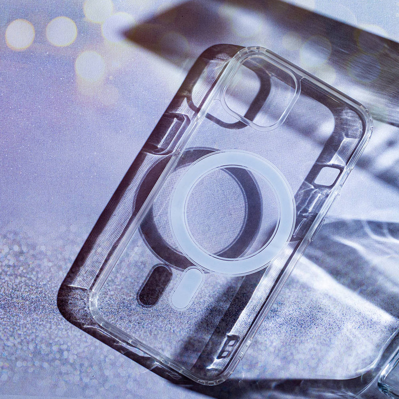 Nakładka Anti Shock 1,5 mm MagSafe  do iPhone 14 6,1" transparentna