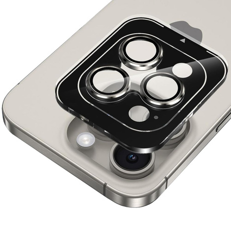 Kameraabdeckung APPLE IPHONE 15 PRO / 15 PRO MAX HOFI AluCam Pro+ schwarz