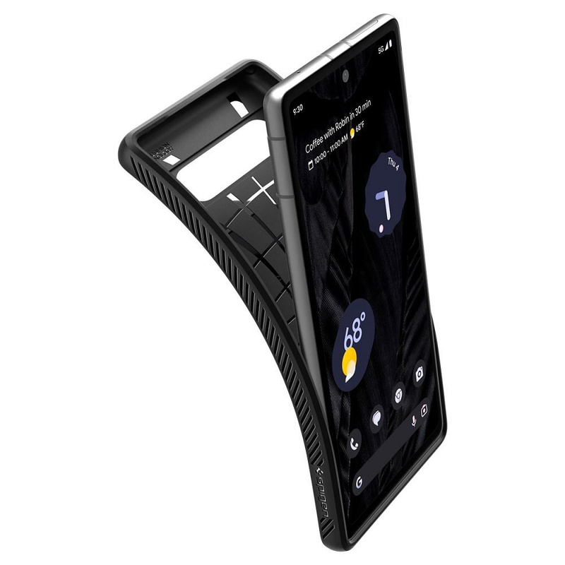 Spigen LIQUID AIR GOOGLE PIXEL 7A MATTSCHWARZ