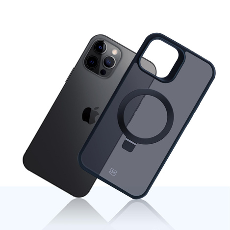 3MK Smoke Case iPhone 12 Pro Max Magsafe & Stand