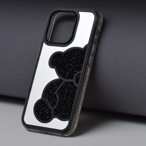 Futerał TEDDY BEAR do IPHONE 16 czarny