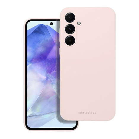 Futerał Roar Cloud-Skin - do Samsung Galaxy A55 5G Jasnoróżowy