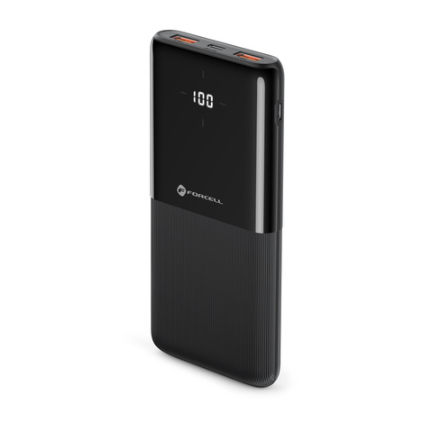 FORCELL Powerbank F-Energy P10k1 PD 20W QC 10 0000mah czarny
