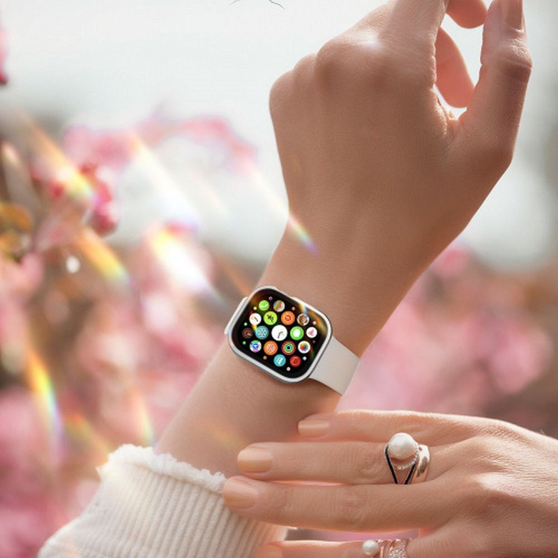 Case APPLE WATCH 7 (45MM) Dux Ducis Case silver