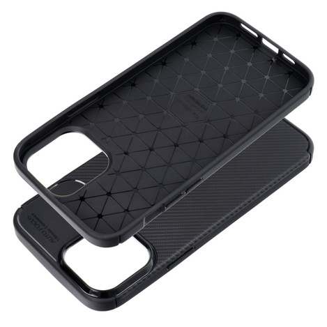 Futerał CARBON PREMIUM do IPHONE 13 Pro Max czarny