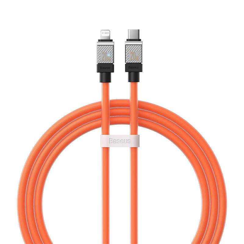 Baseus kabel CoolPlay USB-C - Lightning 2m 20W pomarańczowy