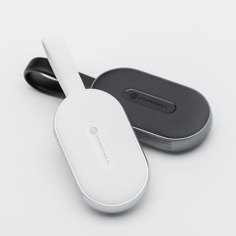 FORCELL Powerbank F-Energy Mini Power Watch 1200mAh biały