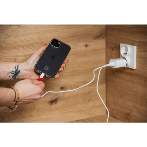 FORCELL kabel Typ C do Typ C QC4.0 5A/20V PD 100W C339 1m biały