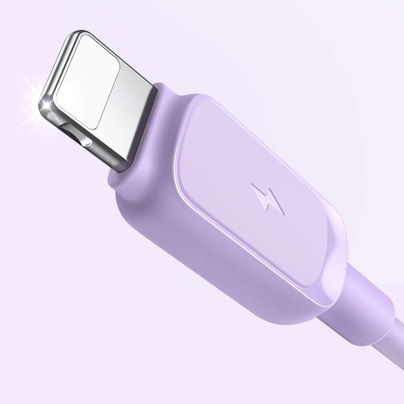 Lightning - USB 2,4A-Kabel 1,2 m Joyroom S-AL012A14 - lila