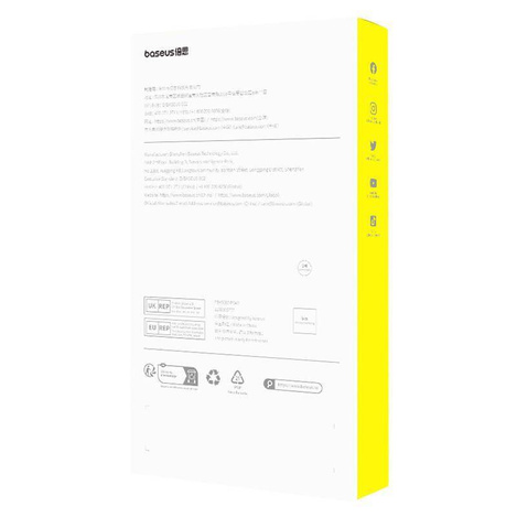 Etui + Szkło Hartowane APPLE IPHONE 15 PRO Baseus Synthetic Fiber czarne