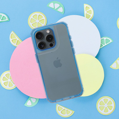 Futerał MATRIX CLEAR do IPHONE 17 Air niebieski