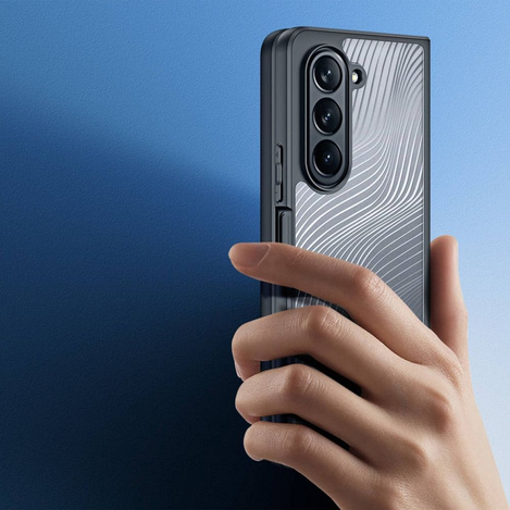 Pancerne etui Samsung Galaxy Z Fold 5 Dux Ducis Aimo Mag - czarne