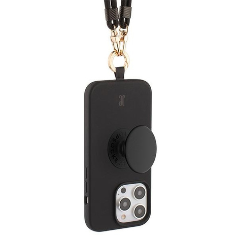 Etui JE 3in1 PopGrip iPhone 15 Pro 6.1" czarny/black 30485 (Just Elegance)