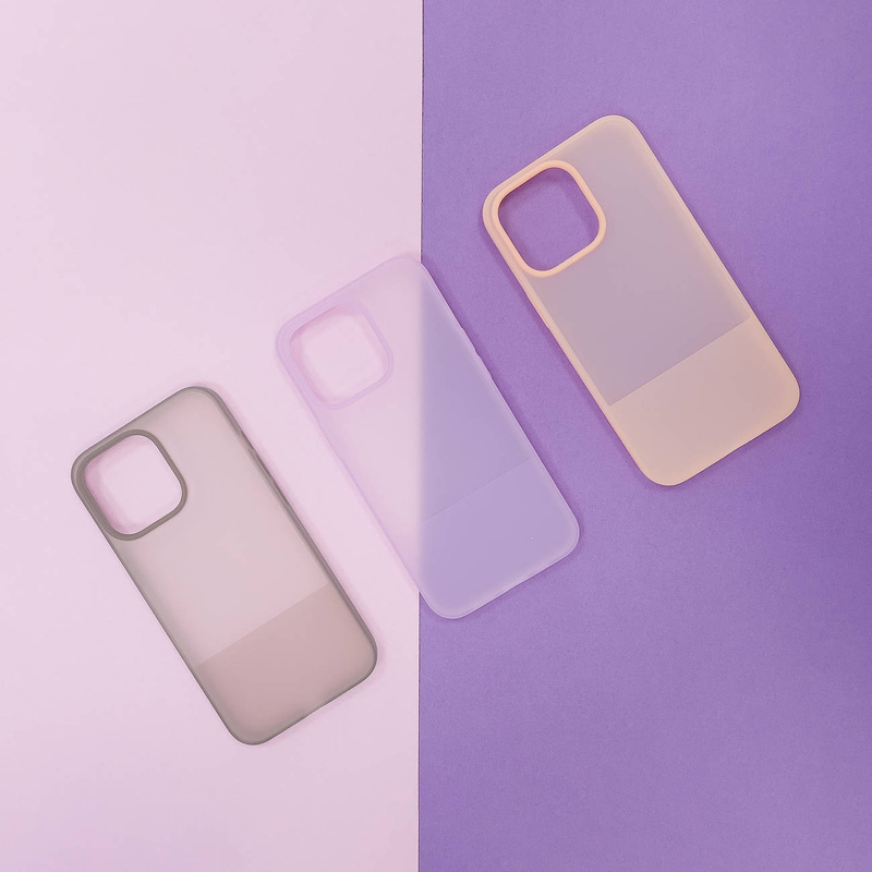 Kingxbar Plain Series Hülle für iPhone 13 Pro Silikonhülle Pink