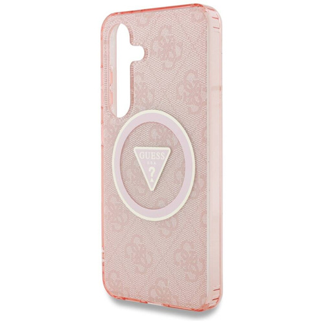 GUESS SAMSUNG S25 GUHMS25SHG4PRTGP TRAINGLE MAGSAFE PINK
