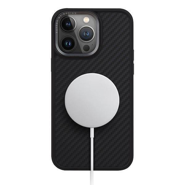 Uniq case Keva iPhone 15 Pro Max 6.7&quot; Magclick Charging black/carbon black