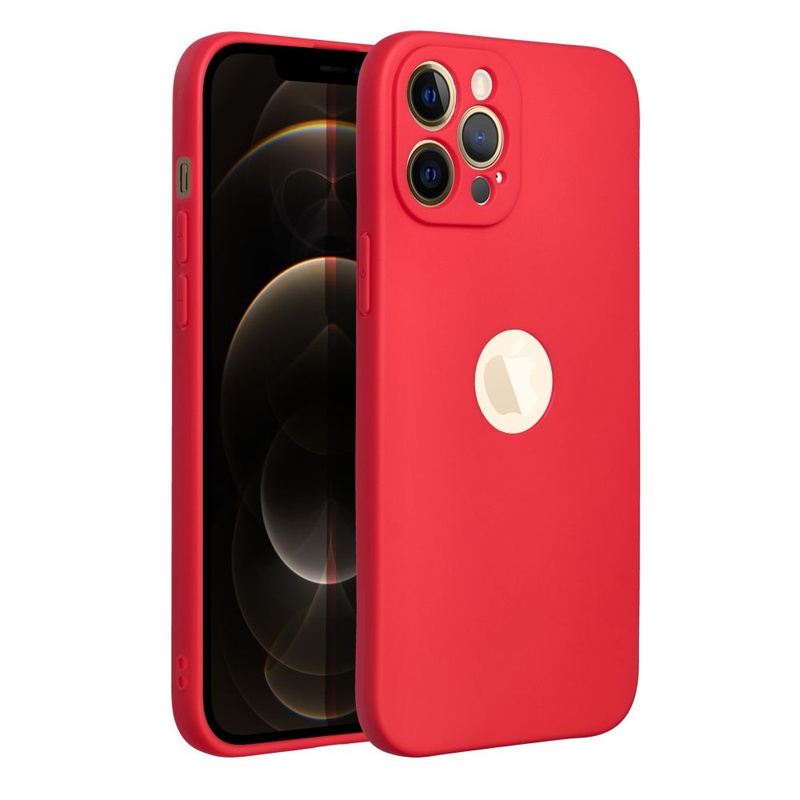 Futerał SOFT do IPHONE 12 PRO MAX czerwony
