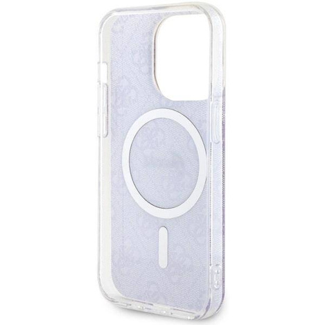 Guess GUHMP14LH4STU iPhone 14 Pro 6.1" lila/lila Hardcase 4G MagSafe