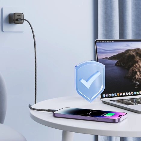 Joyroom kabel USB - Lightning 2.4A Surpass Series 3 m czarny (S-UL012A11)