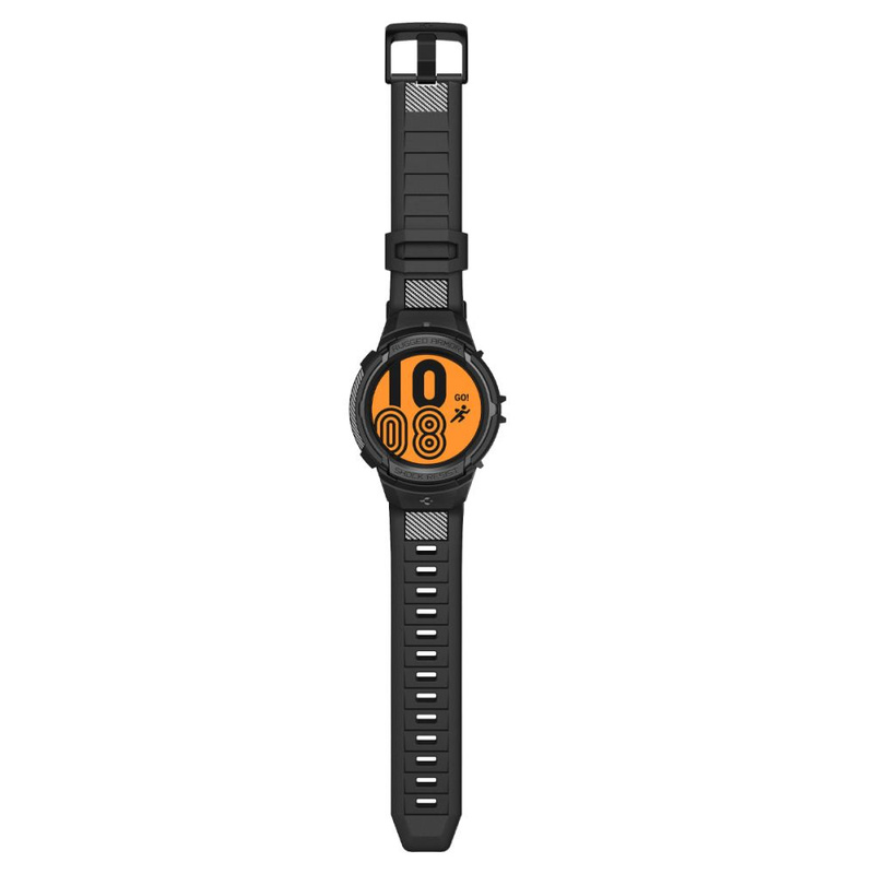 Spigen RUGGED ARMOR „PRO“ Watch UHR 5 PRO (45 MM) SCHWARZ