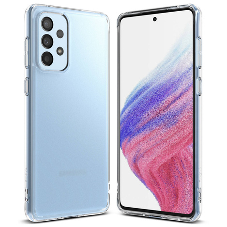 Ringke Fusion Matte tpu case with frame for samsung galaxy a73 translucent