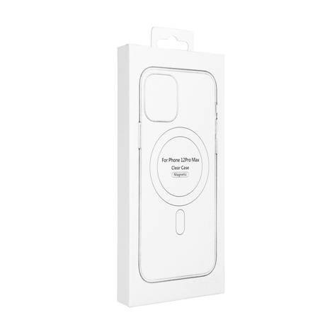Futerał Clear Mag Cover z ochroną aparatu kompatybilny z MagSafe do IPHONE 12 PRO MAX