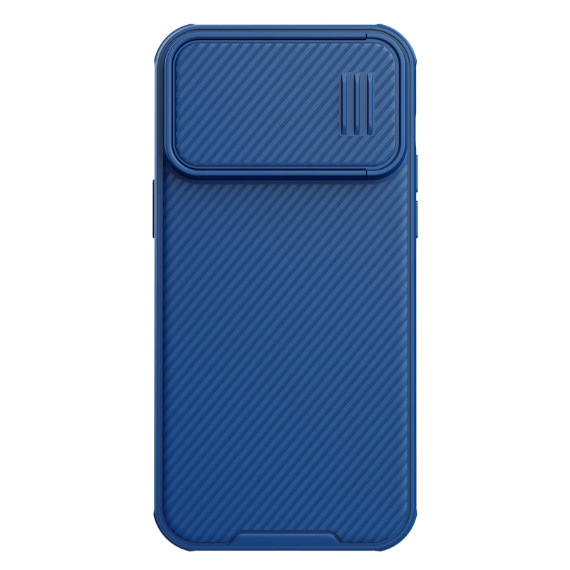 Nillkin CamShield S Case etui iPhone 14 Pro Max pancerny pokrowiec osłona na aparat niebieskie