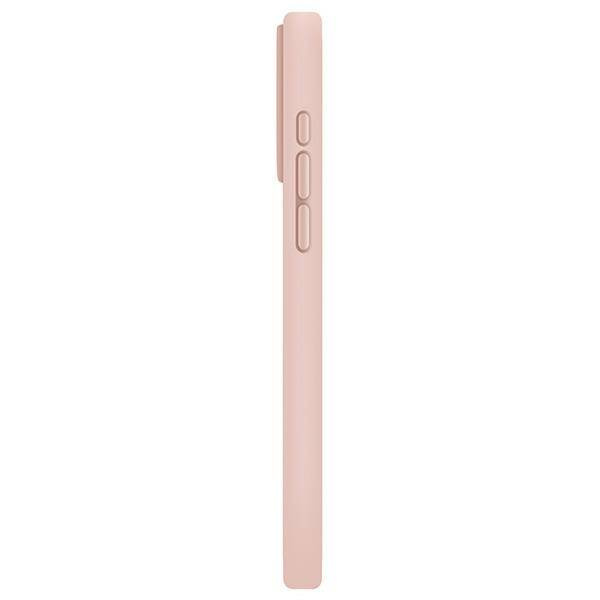 Etui UNIQ Lino Hue Magclick Charging do iPhone 15 Pro Max - różowe