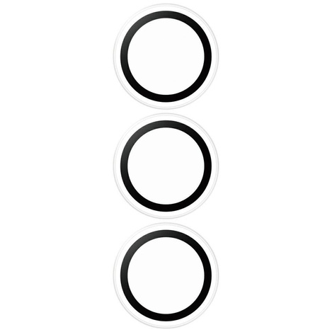 PanzerGlass Hoops Linsenschutz aus gehärtetem Glas für Samsung Galaxy S25, transparent