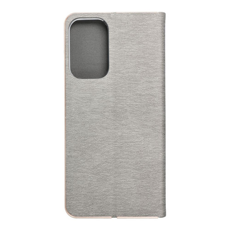 Kabura LUNA Book Gold do SAMSUNG A23 5G srebrny