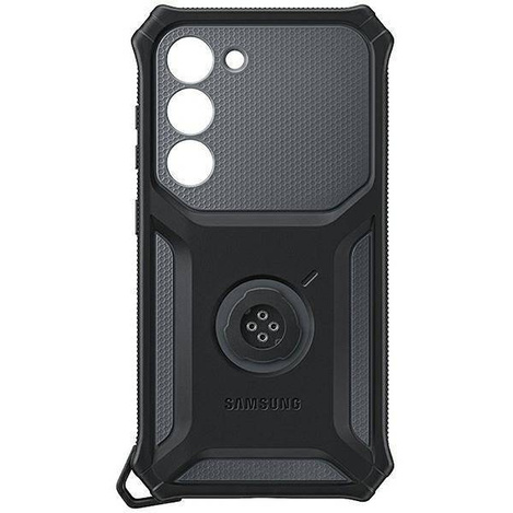 Samsung Rugged Gadget Case etui Samsung Galaxy S23 pancerny pokrowiec ring holder podstawka szare (EF-RS911CBEGWW)
