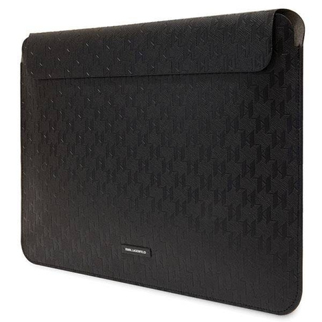 Karl Lagerfeld Sleeve KLCS14SAKLHPK 14&quot; black/black Saffiano Plaque