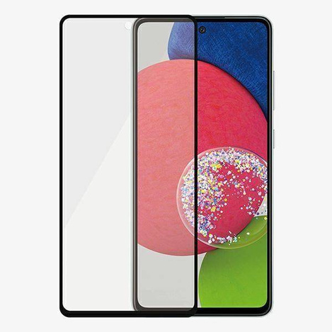 Tempered Glass 5D SAMSUNG GALAXY A52 / A52S / A53 5G PanzerGlass E2E Microfracture Case Friendly AntiBacterial black