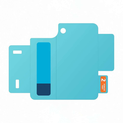 Vorderer Displayschutz für Samsung Galaxy Z Flip 5 – transparent
