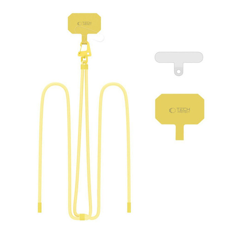 Smycz Tech-Protect C5S Rope Crossbody Strap - żółta