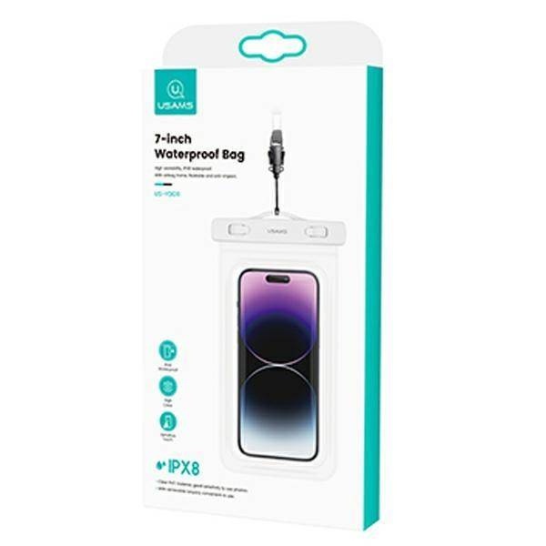 Etui 7" USAMS Waterproof Case (YD011) transparentne