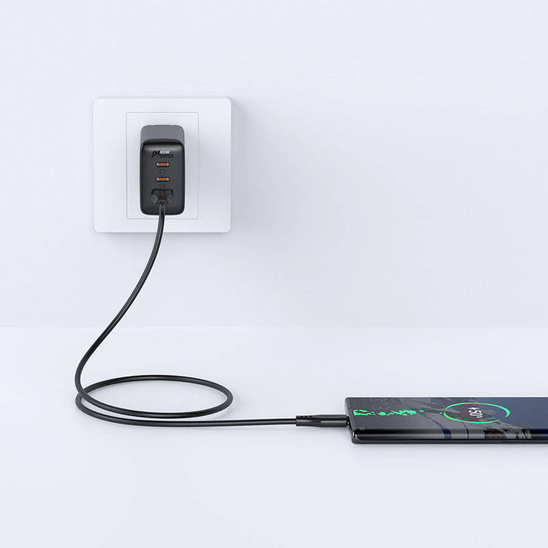 Acefast USB-Kabel - USB Typ C 1,2 m, 3 A weiß (C3-04 weiß)