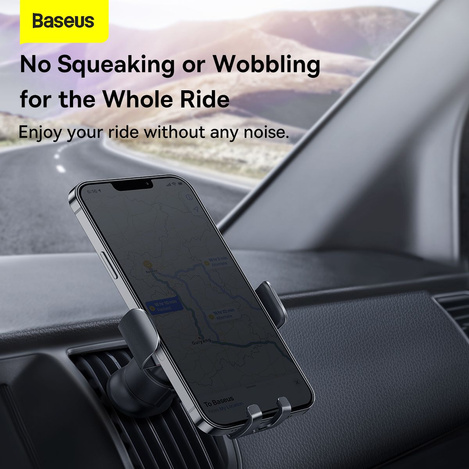 Baseus Metal Age II gravitational grip on the car grid - black