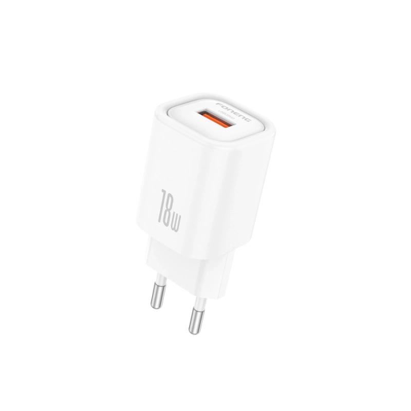 FONENG Netz-Ladegerät EU68 18W 1xUSB QC3.0 weiss