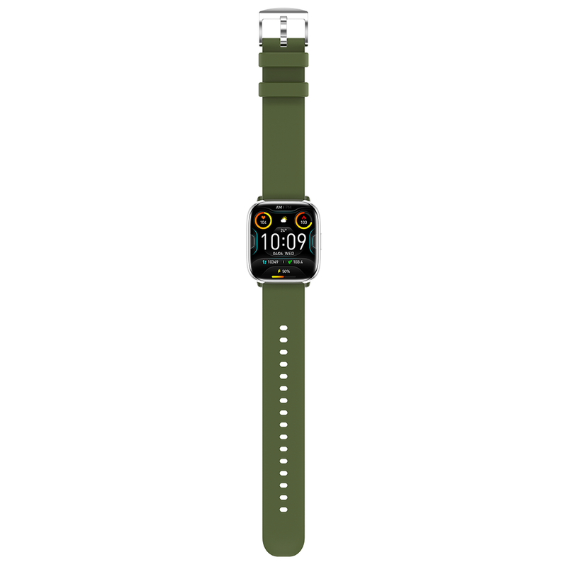 myPhone Watch Pastel Srebrny/Oliwkowa Zieleń