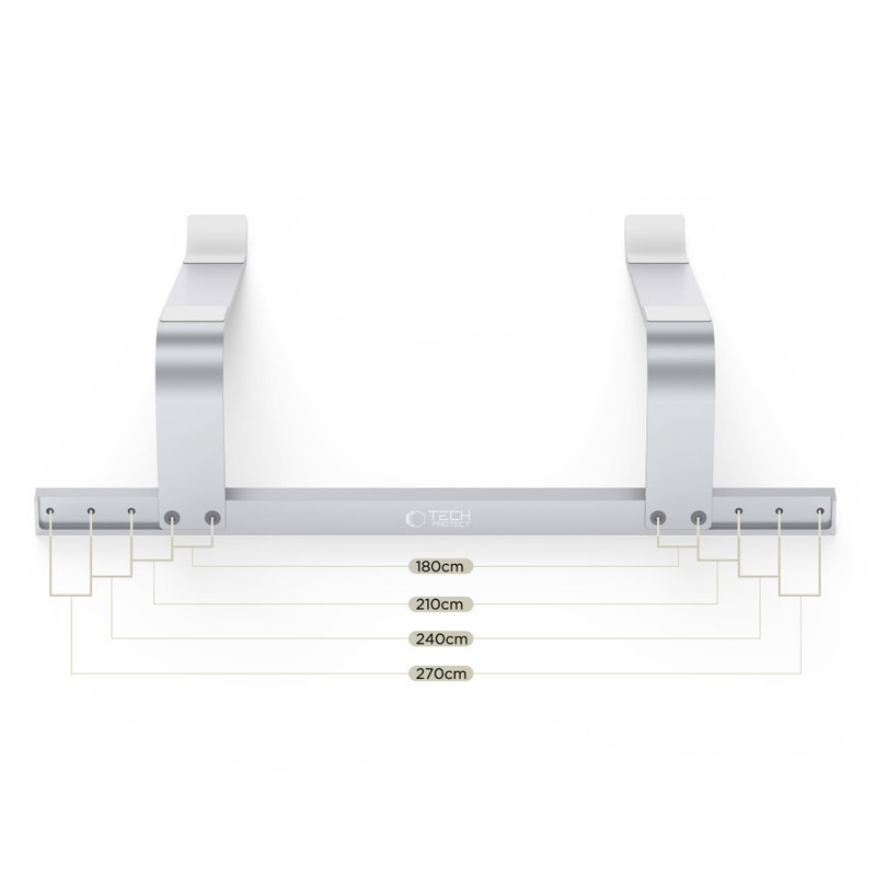 Tech-Protect ULS100 universal stand for laptops up to 16" - silver