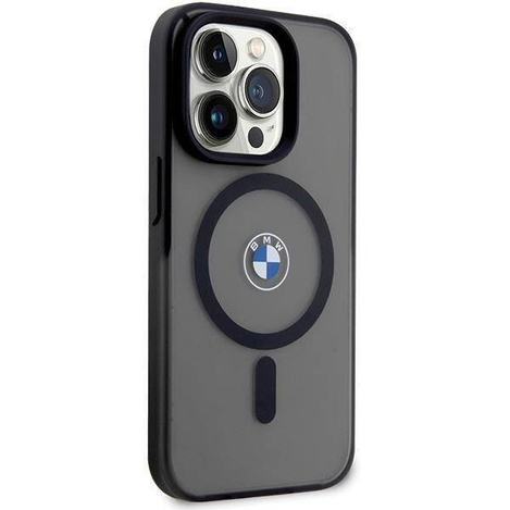 Etui BMW IML Signature MagSafe do iPhone 15 Pro - czarne