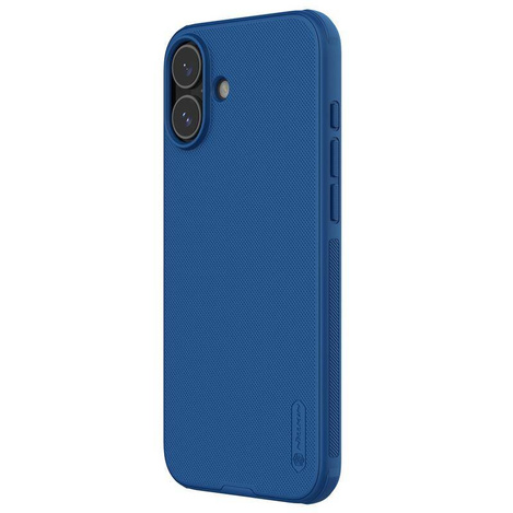 Nillkin Super Frosted Shield Pro Hülle für iPhone 16 – blau