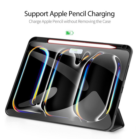 DUX DUCIS etui DOMO składane z miejscem na rysik do iPad Pro 11 (2024) czarne
