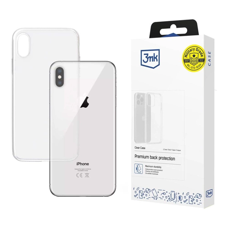 3MK Clear Case iPhone Xs Max