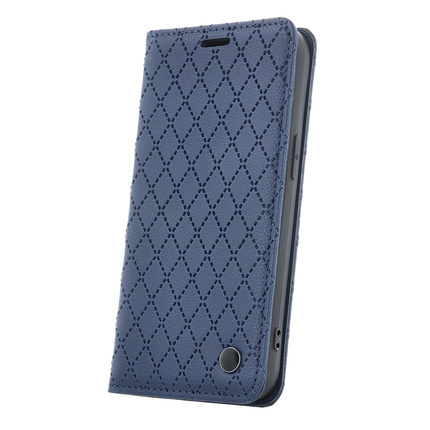 Etui Smart Caro do Motorola Moto G54 5G granatowe