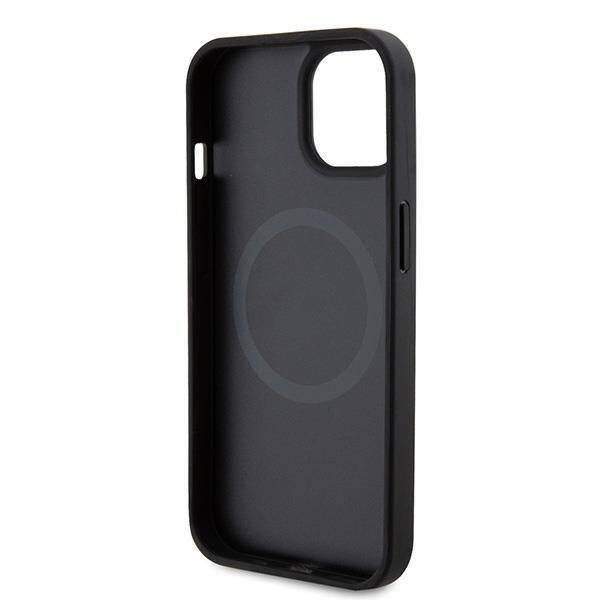 Ferrari FEHMP15SPTEK iPhone 15 6.1&quot; black/black hardcase Carbon Metal Logo MagSafe