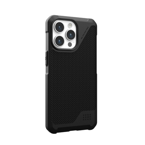 UAG Metropolis LT MagSafe case for iPhone 15 Pro Max - black kevlar