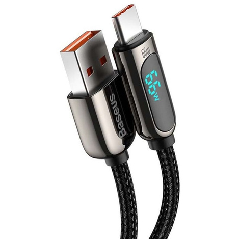 Baseus Display Cable USB to Type-C, 66W, 1m (black)